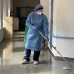 Personal de limpieza para centro hospitalario